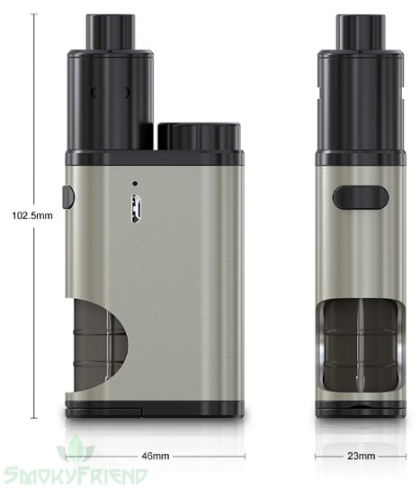 Eleaf Pico Squeeze with Coral размеры