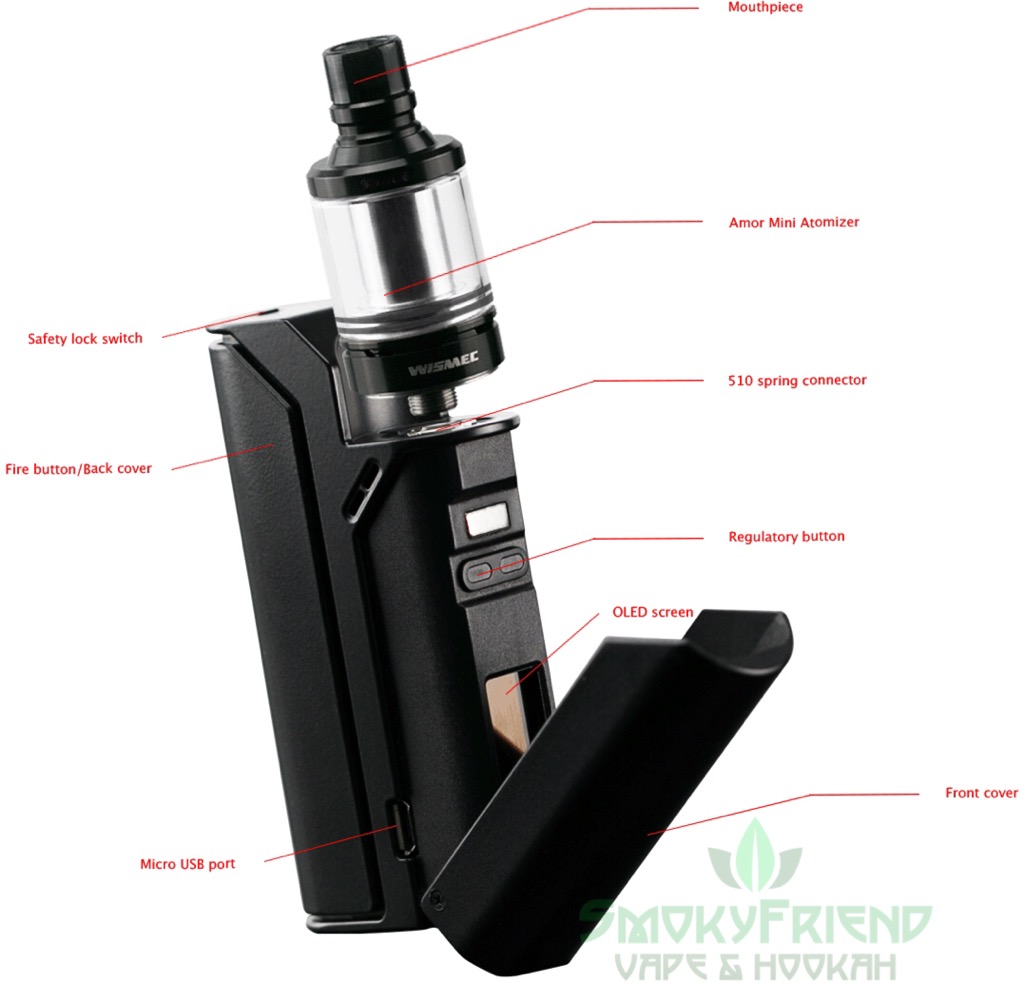 Wismec Reuleaux RX75 Kit детали