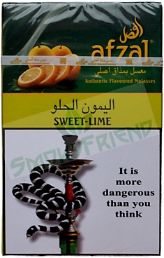 Табак для кальяна Afzal со вкусом "Sweet-Lime" 50 гр