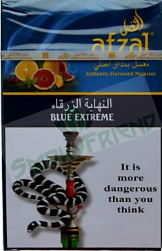 Табак для кальяна Afzal со вкусом "Blue Extreme" 50 гр