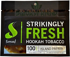 Табак для кальяна Fumari "Island Papaya" 100 гр
