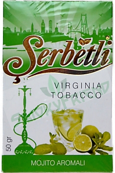 Табак для кальяна Serbetli со вкусом "Мохито" 50 гр